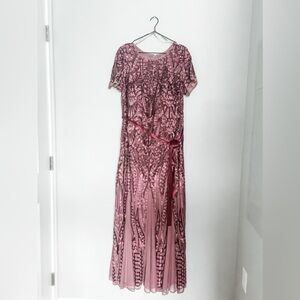 Plus size evening gown